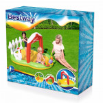 Detské nafukovacie ihrisko Bestway Farma žlté